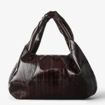 FENDI Fendi Spy Brown inlaid hagfish leather bag - Image 2